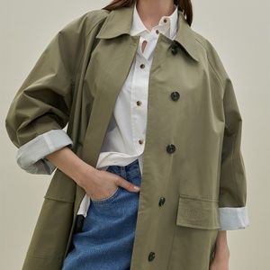 Atelier Nain - Big Pocket Raglan Single Coat (New with Tags)